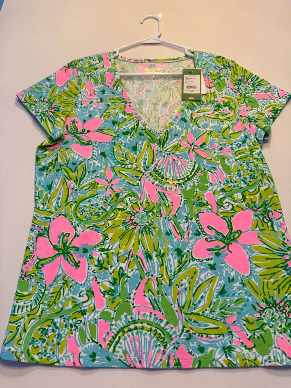 Lilly Pulitzer Michelle top sz xl